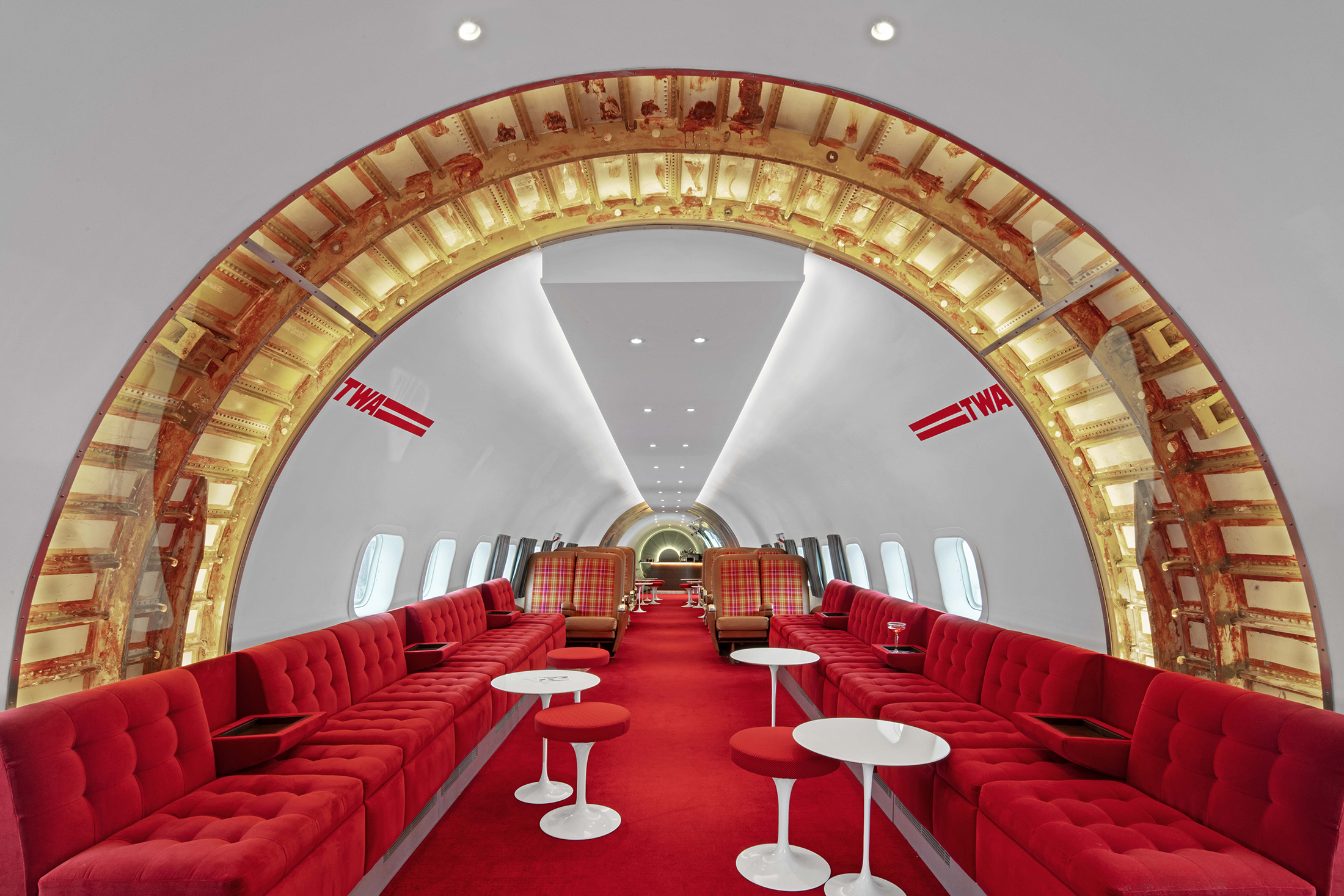 The Connie Lounge at the TWA Hotel